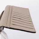 FENDI Celeria Long Wallet Leather Beige Silver 8M0308 Auth BA15601-21