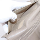 FENDI Celeria Long Wallet Leather Beige Silver 8M0308 Auth BA15601-11