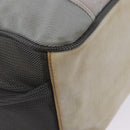 CHANEL Sports Tote Bag Canvas Gray Silver CC Auth BA15608-16