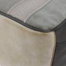 CHANEL Sports Tote Bag Canvas Gray Silver CC Auth BA15608-17