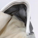 CHANEL Sports Tote Bag Canvas Gray Silver CC Auth BA15608-29