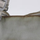 CHANEL Sports Tote Bag Canvas Gray Silver CC Auth BA15608-4