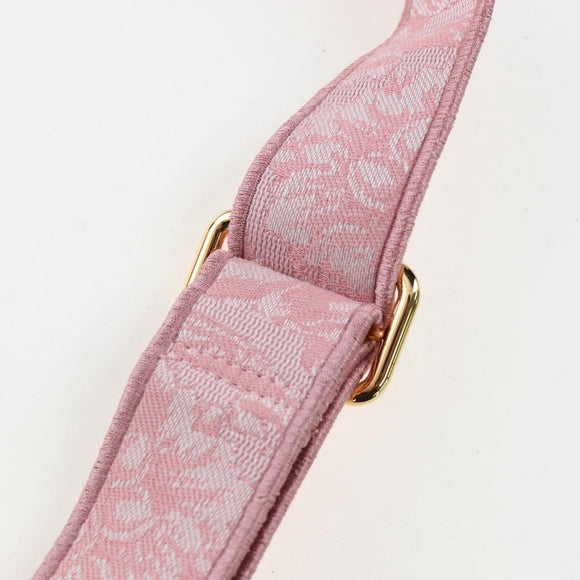 VERSACE Athena Barocco Tote Bag tweed 2way Pink Gold Auth BA15628M