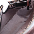 FENDI Zucca Canvas Mamma Baguette Shoulder Bag Brown Black Auth BA15630V-28