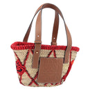LOEWE Basket Bag Raffia William D. Morgan Collaboration Beige Auth BA15634SAM-1