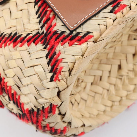 LOEWE Basket Bag Raffia William D. Morgan Collaboration Beige Auth BA15634SAM