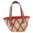 LOEWE Basket Bag Raffia William D. Morgan Collaboration Beige Auth BA15634SAM-2
