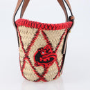 LOEWE Basket Bag Raffia William D. Morgan Collaboration Beige Auth BA15634SAM-4