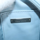Miu Miu Matelasse Chain Bag Leather 2way Light Blue Silver Auth BA15639V-20