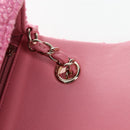 CHANEL Chain Matelasse 20 Shoulder Bag Tweed Pink Gold CC Auth BA15644SM-17