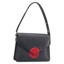 LOUIS VUITTON Epi Osh Shoulder Bag Black Red M52444 LV Auth BA15647-1