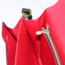 LOUIS VUITTON Epi Osh Shoulder Bag Black Red M52444 LV Auth BA15647-22