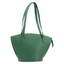 LOUIS VUITTON Epi Saint Jacques Shopping Bag Green M52274 LV Auth BA15650-1