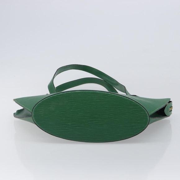LOUIS VUITTON Epi Saint Jacques Shopping Bag Green M52274 LV Auth BA15650