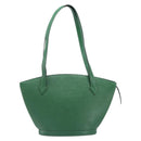 LOUIS VUITTON Epi Saint Jacques Shopping Bag Green M52274 LV Auth BA15650-13