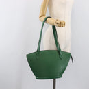 LOUIS VUITTON Epi Saint Jacques Shopping Bag Green M52274 LV Auth BA15650-22