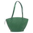 LOUIS VUITTON Epi Saint Jacques Shopping Bag Green M52274 LV Auth BA15650-2
