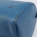 LOUIS VUITTON Epi Speedy 35 Hand Bag Toledo Blue M42995 LV Auth BA15651-13
