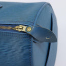 LOUIS VUITTON Epi Speedy 35 Hand Bag Toledo Blue M42995 LV Auth BA15651-15
