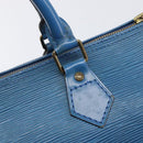 LOUIS VUITTON Epi Speedy 35 Hand Bag Toledo Blue M42995 LV Auth BA15651-16