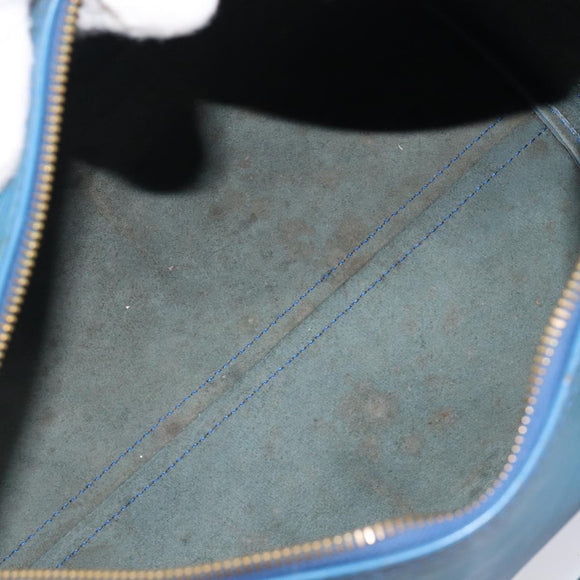 LOUIS VUITTON Epi Speedy 35 Hand Bag Toledo Blue M42995 LV Auth BA15651