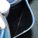 LOUIS VUITTON Epi Speedy 35 Hand Bag Toledo Blue M42995 LV Auth BA15651-22