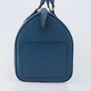 LOUIS VUITTON Epi Speedy 35 Hand Bag Toledo Blue M42995 LV Auth BA15651-5