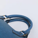 LOUIS VUITTON Epi Speedy 35 Hand Bag Toledo Blue M42995 LV Auth BA15651-8