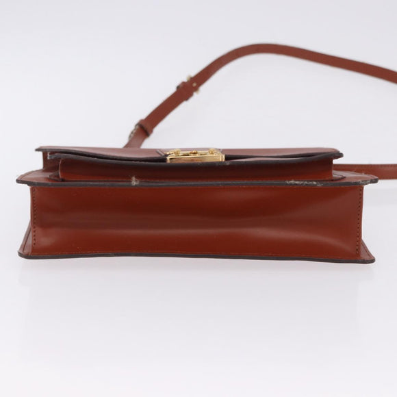 LOUIS VUITTON Epi Monceau 28 Hand Bag Brown M52123 LV Auth BA15652