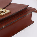 LOUIS VUITTON Epi Monceau 28 Hand Bag Brown M52123 LV Auth BA15652-6