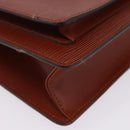 LOUIS VUITTON Epi Monceau 28 Hand Bag Brown M52123 LV Auth BA15652-18