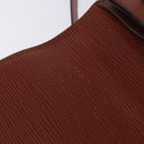 LOUIS VUITTON Epi Monceau 28 Hand Bag Brown M52123 LV Auth BA15652-28