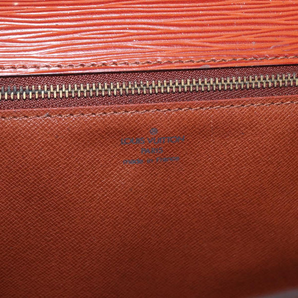 LOUIS VUITTON Epi Monceau 28 Hand Bag Brown M52123 LV Auth BA15652
