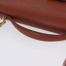 LOUIS VUITTON Epi Monceau 28 Hand Bag Brown M52123 LV Auth BA15652-15