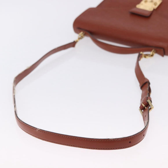 LOUIS VUITTON Epi Monceau 28 Hand Bag Brown M52123 LV Auth BA15652