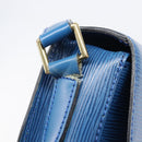 LOUIS VUITTON Epi Saint Cloud GM Shoulder Bag Toledo Blue M52195 LV Auth BA15654-9