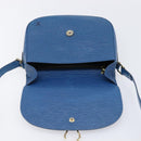 LOUIS VUITTON Epi Saint Cloud GM Shoulder Bag Toledo Blue M52195 LV Auth BA15654-22