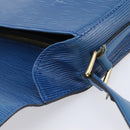 LOUIS VUITTON Epi Saint Cloud GM Shoulder Bag Toledo Blue M52195 LV Auth BA15654-23