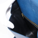 LOUIS VUITTON Epi Saint Cloud GM Shoulder Bag Toledo Blue M52195 LV Auth BA15654-27
