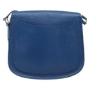 LOUIS VUITTON Epi Saint Cloud GM Shoulder Bag Toledo Blue M52195 LV Auth BA15654-2