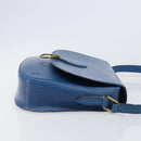 LOUIS VUITTON Epi Saint Cloud GM Shoulder Bag Toledo Blue M52195 LV Auth BA15654-3