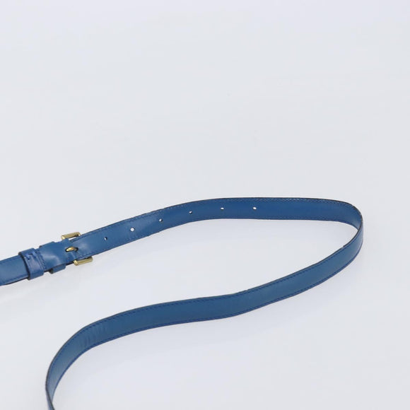 LOUIS VUITTON Epi Saint Cloud GM Shoulder Bag Toledo Blue M52195 LV Auth BA15654