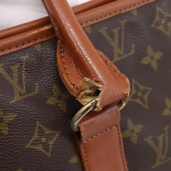 LOUIS VUITTON Monogram Sac Weekend PM Tote Bag M42425 LV Auth BA15659