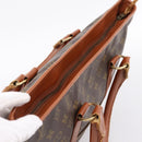 LOUIS VUITTON Monogram Sac Weekend PM Tote Bag M42425 LV Auth BA15659-6
