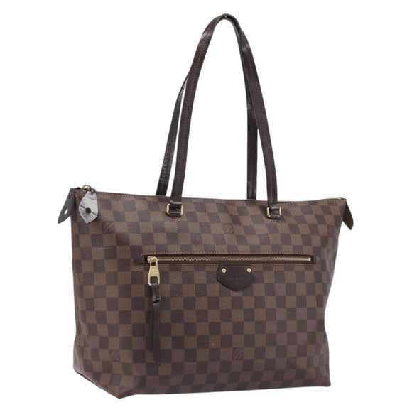 LOUIS VUITTON Damier Ebene Jena MM Tote Bag N41013 LV Auth BA15660