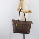 LOUIS VUITTON Damier Ebene Jena MM Tote Bag N41013 LV Auth BA15660-25