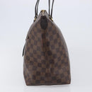LOUIS VUITTON Damier Ebene Jena MM Tote Bag N41013 LV Auth BA15660-4