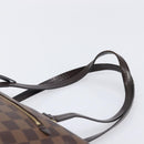 LOUIS VUITTON Damier Ebene Jena MM Tote Bag N41013 LV Auth BA15660-8
