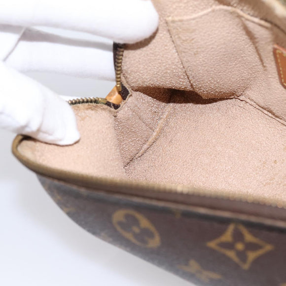 LOUIS VUITTON Monogram Pochette Cosmetic PM Pouch M43998 LV Auth BA15661