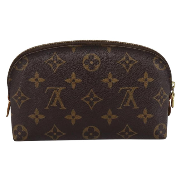LOUIS VUITTON Monogram Pochette Cosmetic PM Pouch M43998 LV Auth BA15661